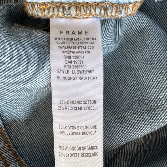 FRAME Le Low Baggy Wide Leg Jeans | 27 - Picture 10 of 12